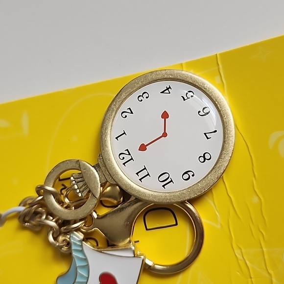 Disney Flair White Rabbit Keychain Bag Charm – Alice in Wonderland NWT - Picture 2 of 8